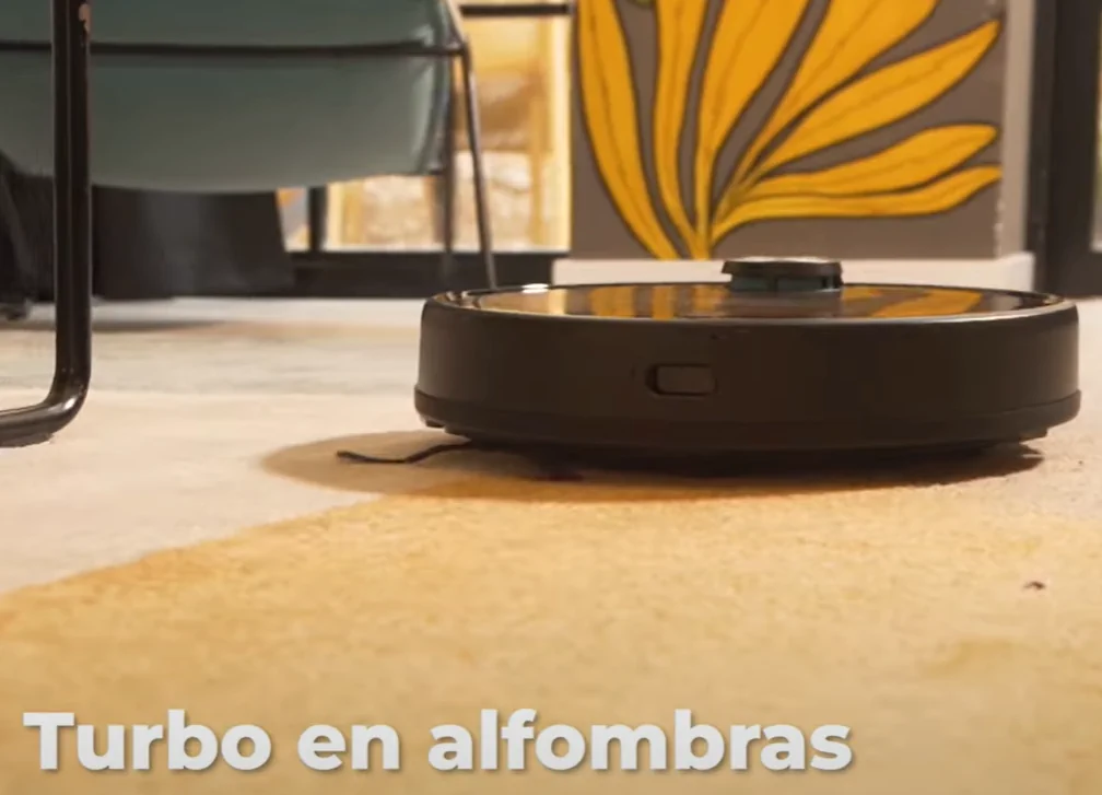 Conga 11090 Spin Revolution Home&Wash detecta alfombras gracias a su laser