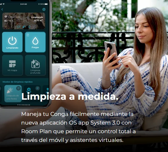 Conga 12090 Twice Roller Home&Fill con control por smartphone