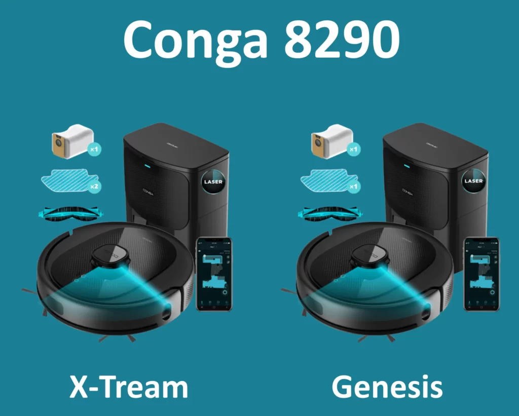 Diferencias entre las versiones X-Tream y Genesis de la Conga 8290 Immortal Ultra Power Home X-Treme